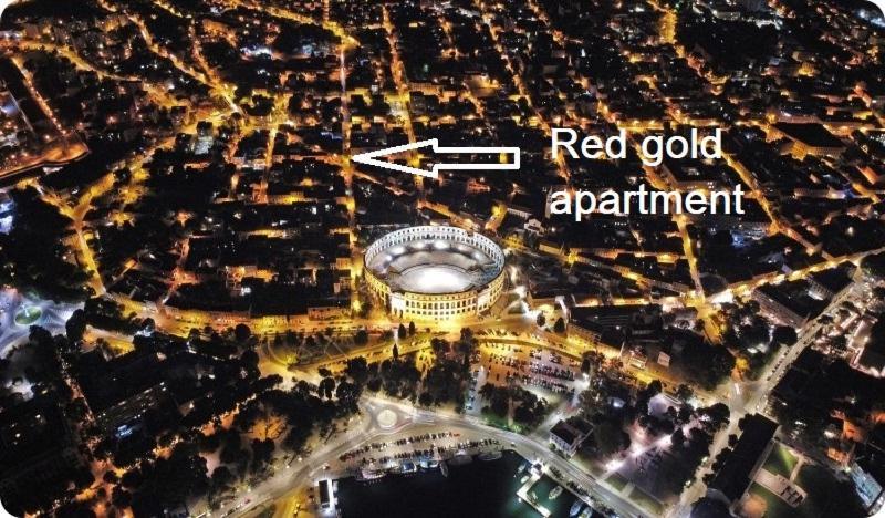 Red Gold Apartment Pula Exterior foto